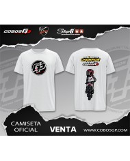 CAMISETA MANGA CORTA NEGRA COBOSGP