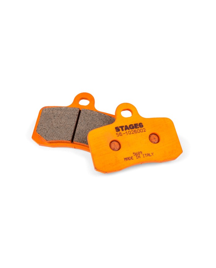 PASTILLAS DE FRENO STAGE6 R/T SINTERIZADAS PARA PINZA DE 4 PISTONES