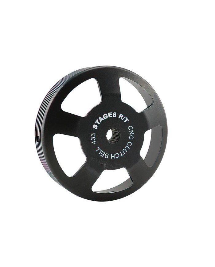 CAMPANA DE EMBRAGUE STAGE6 R/T 107 mm CNC 433 gr MINARELLI
