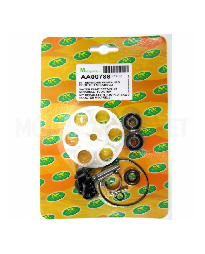 KIT REPARACIÓN BOMBA DE AGUA MINARELLI HORIZONTAL TOP PERFORMANCES