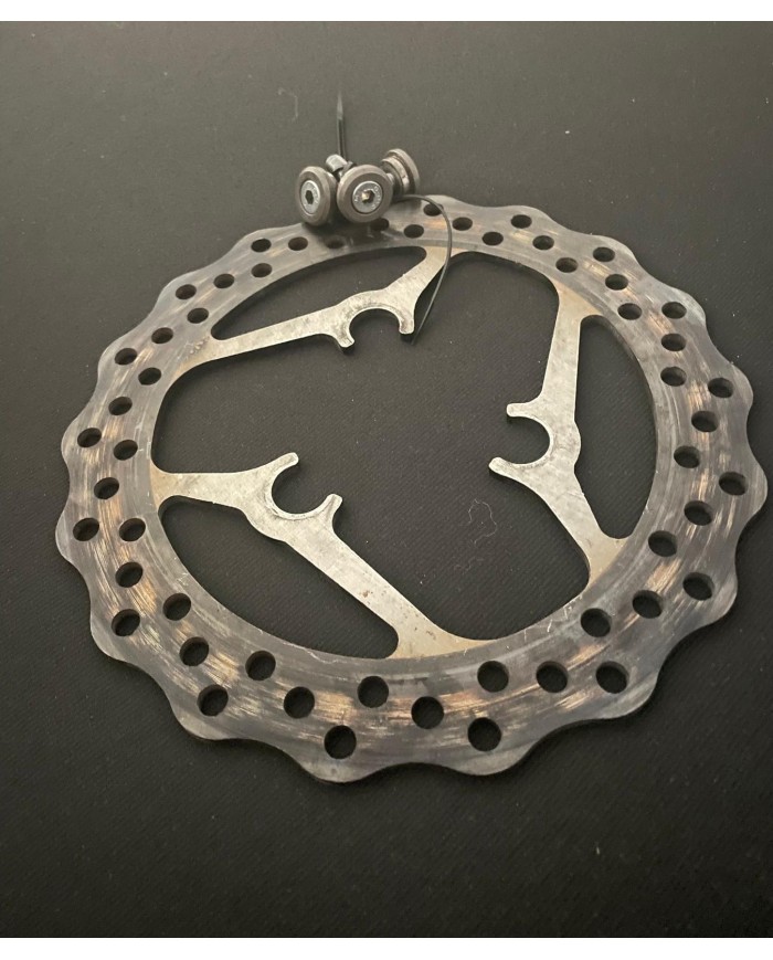 DISCO DE FRENO DELANTERO POLINI FLOTANTE 220 USADO