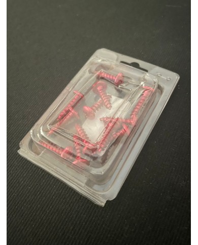 TORNILLOS DE ALUMINIO VARIOS COLORES