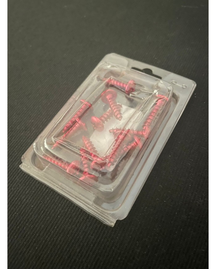 TORNILLOS DE ALUMINIO VARIOS COLORES