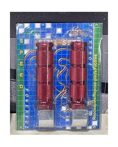 REPOSAPIES UNIVERSAL ADAPTABLE A YAMAHA  JOG (VARIOS COLORES)