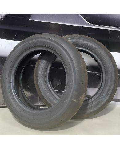 JUEGO DE NEUMÁTICOS DUNLOP SLICK 12 " USADAS