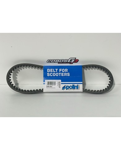 CORREA DE VARIADOR POLINI TIPO ORIGEN PARA YAMAHA MINARELLI