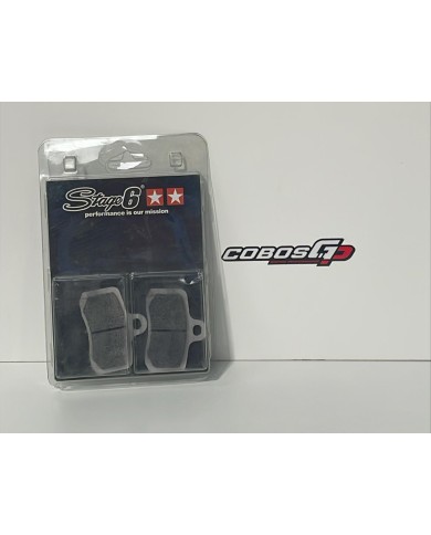 PASTILLAS DE FRENO CERÁMICAS STAGE6 PARA PINZA 4 PISTONES  STAGE6 R/T MK2