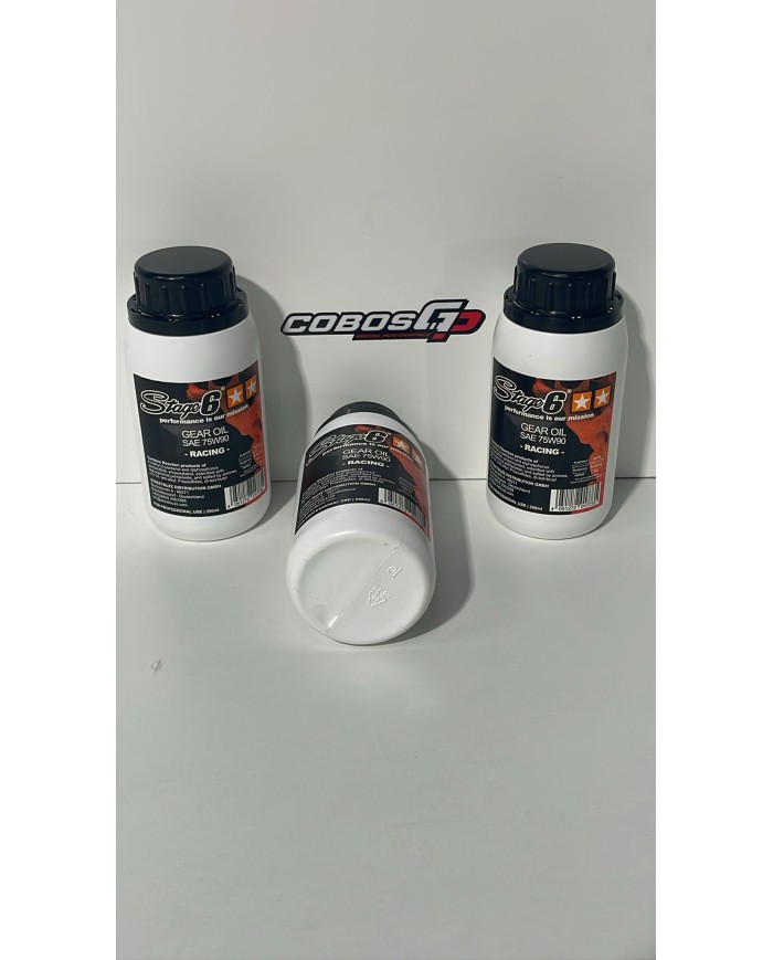 ACEITE PARA ENGRANAJES O TRANSMISIÓN STAGE6 SAE 75w-90 250ml