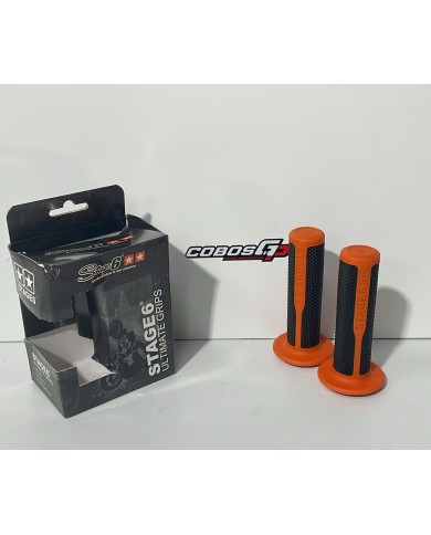 JUEGO DE PUÑOS STAGE6 ULTIMATE COLOR NEGRO Y NARANJA