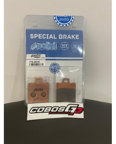 PASTILLAS DELANTERAS SINTERIZADAS POLINI YAMAHA JOG / SONIC...