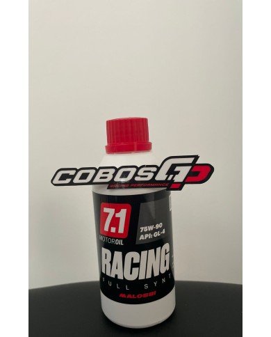 ACEITE DE TRANSMISIÓN MALOSSI 7.1 RACING GEAR OIL FULL SINTÉTICO 100% 0.25L