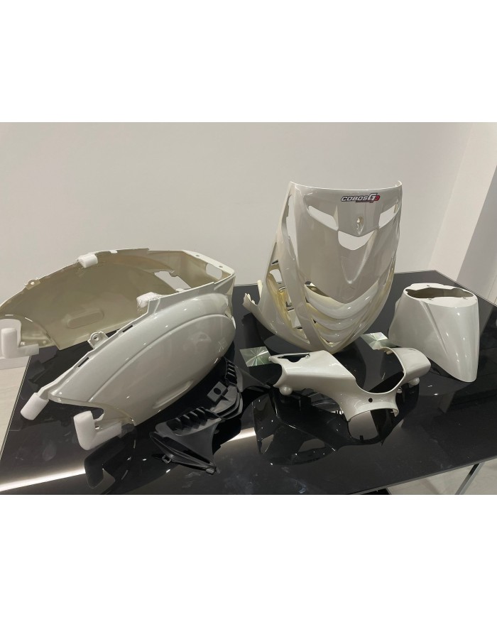 KIT DE CARENADOS PIAGGIO ZIP BLANCO PERLA