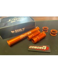 CASQUILLOS DE MOTOR MINARELLI CNC NARANJAS